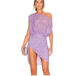 Retrofete Jean dress in Lavender- NWT